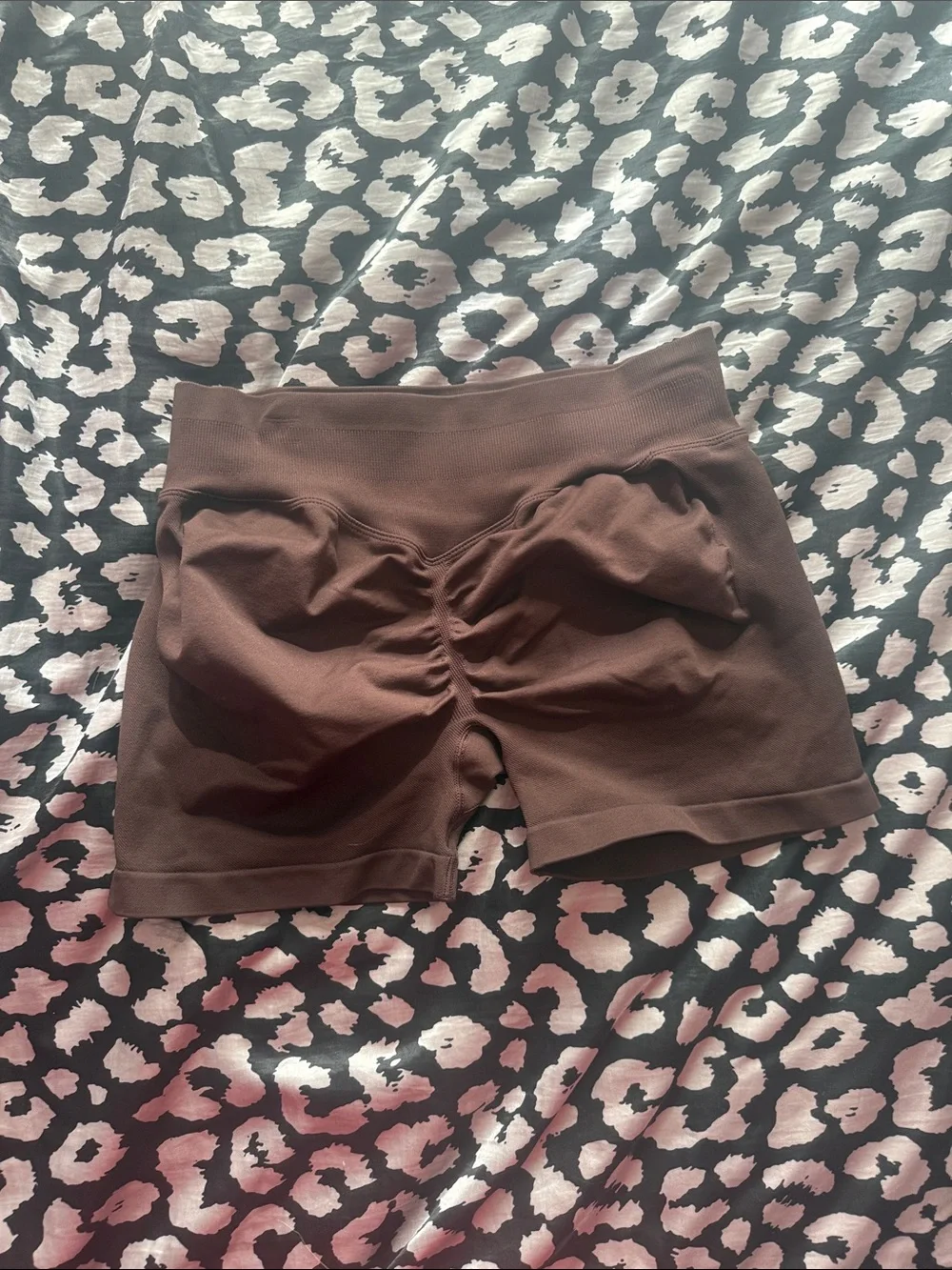 Women’s Brown Active Bike Shorts
